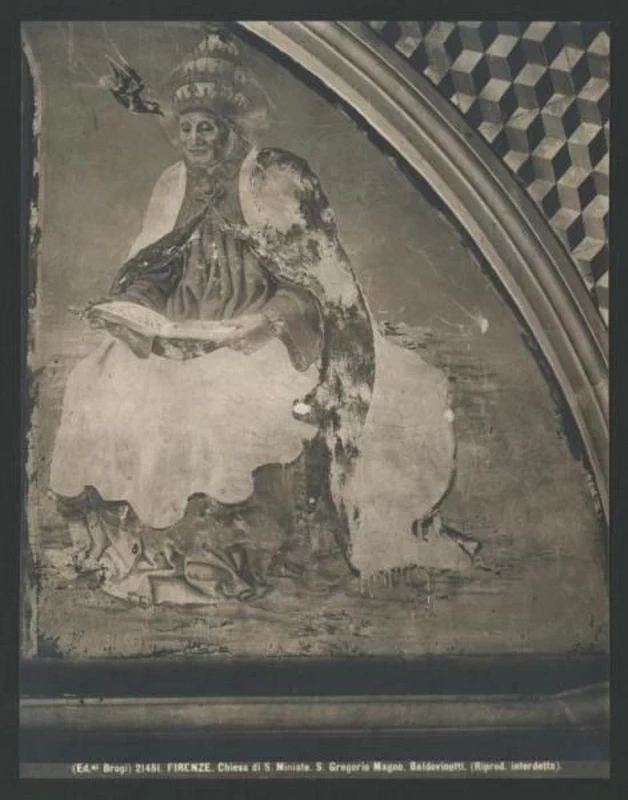 S. Gregorio Magno - Firenze, Chiesa di S. Miniato al Monte, Cappella del Cardinale di Portogallo